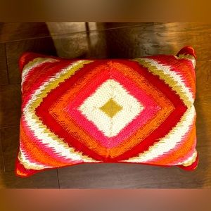♥️Jonathan Adler Happy Chic Oblong Chevron Pillow♥️